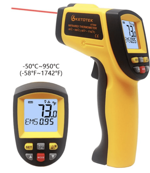 Digital Infrared Thermometer IR Laster Temperature Meter Non-contact LCD Industrial Outdoor Gun Handheld Pyrometer
